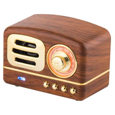 China AirPlay Outlets FT-BT11 Min Creative Vintage Portable Loud Noise Outdoor FM Receiver Sound Box FM Wireless Radio for sale