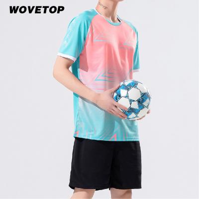 China Wholesale 2022 New Design Professional High Quality Factory Team Youth Jersey Soccer Training Custom Jersey Set C5021 for sale