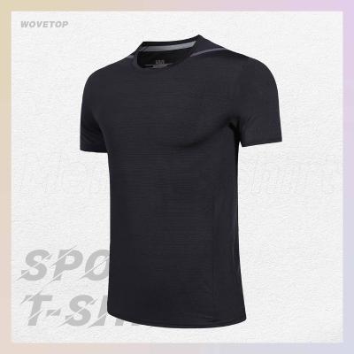 China Wholesale Design Men's New Logo Print Summer T-shirt Breathable Custom Made Anti-wrinkle Sporty Simple for sale