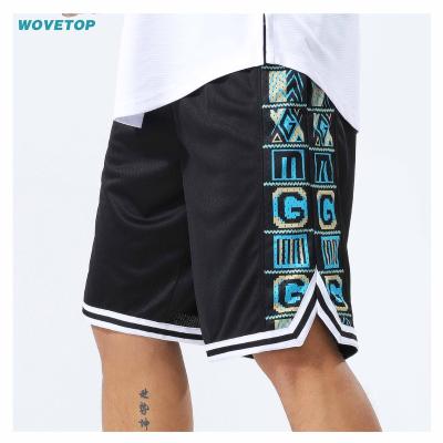 China Custom High Quality Comfortable Mesh Mens Breathable Basketball Shorts for sale