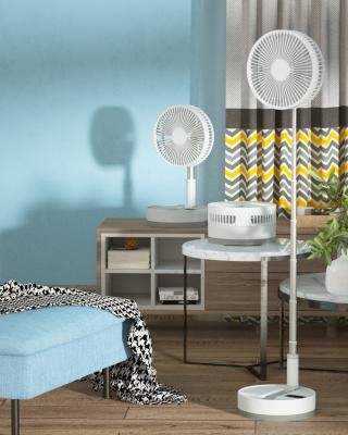 China Customized High Quality Portable Usb Rechargeable Free Mini Desktop Fan Fashionable Hotel Style Small for sale