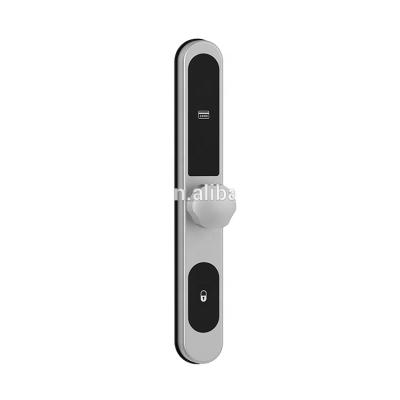 China Narrow Bridge Smart Broken Aluminum Electronic Fingerprint Door Frame Lock Digital Password Lock for Exterior and Interior Door for sale