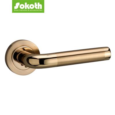 China 2022 Door Handles Anti-Corrosion High End Modern Aluminum Luxurious Door Lever Handle Privacy Door Handle for sale