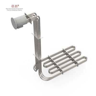 China Hotels 10KW Or Customized Tubular Immersion Heating Coil Over Side Heater Heating Element for sale