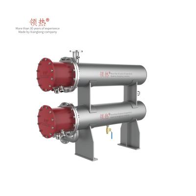 China In Series Industrial Horizontal Thermal Lubricating Oil Pipeline Heater With Control for sale