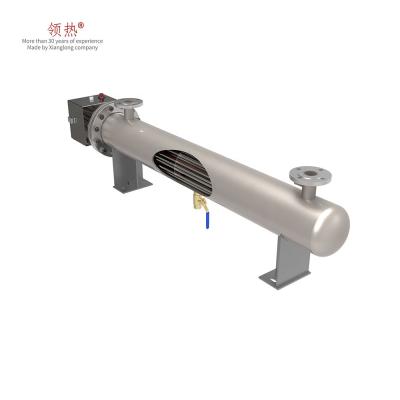 China Industrial Immersion Clamp Explosion Proof High Temperature Tubular Circulation Process Inline Heater for sale