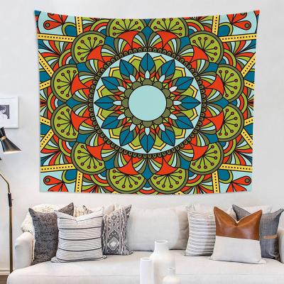 China Wholesale Custom Colorful Woven Mandala Wall Hanging Printed Tapestry CLASSIC for sale