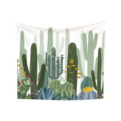 China Classic Tapestries Art Print Wall Hanging Tapestry Nature Landscape Plant for Bedroom for sale