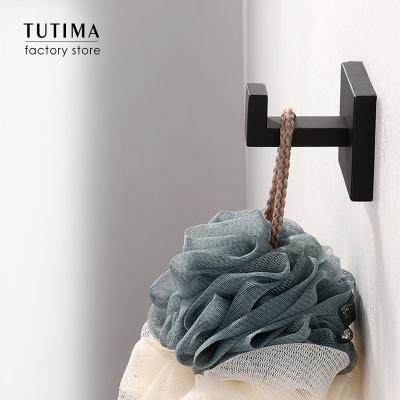 China Modern Tutima SUS 304 Stainless Steel Wall Hook Hanger Towel Hooks Bathroom Accessories for sale