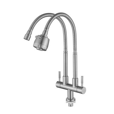 China Others Brushed Nickel CUPC Pull Down CLASSIC Single Tap 304 Stainless Steel Sale Sink Kitchen Sprayer Handle Core for sale