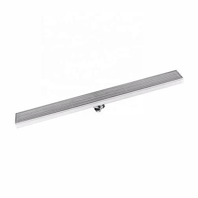 China Modern Floor Drain Tile Insert Long Linear Hotel Bathroom Shower Drain Trap Stainless Steel 304 for sale