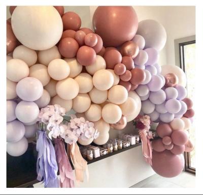 China Party 2023 New Vintage Color Pink Confessions Wedding Birthday Balloon Set Party Decoration Supplies Wholesale for sale