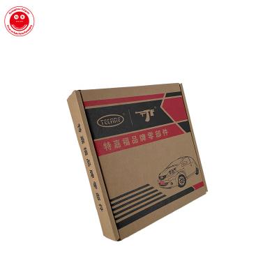 China Recyclable High Quality Brown Auto Parts Packaging Corrugated Custom Paper Mailer Box for sale