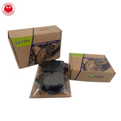 China Recyclable Corrugated Auto Parts Brake Pad Packaging Custom Logo Printed Mailer Paper Box for sale