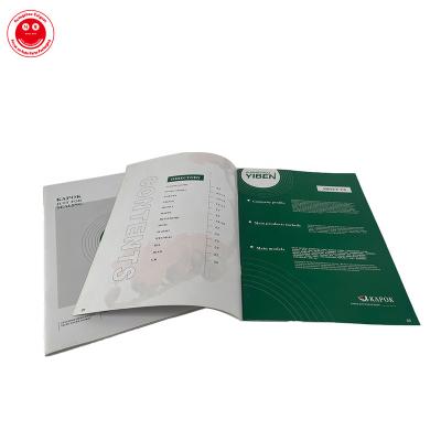 China Custom Automotive Parts Auto Parts Pad Set Cylinder Printing Brochures Flyers Product Catalog for sale