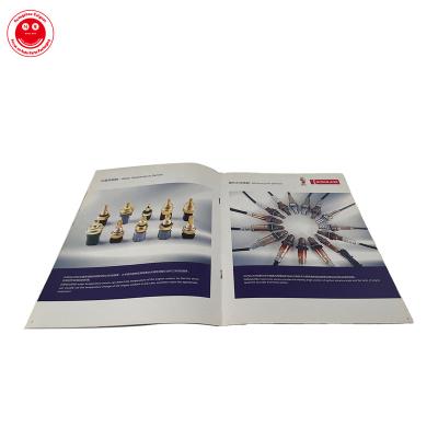 China Automotive Parts Advertising Custom Printing Auto Parts Sensor Product Booklet Brochures for sale