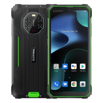 China Dual SIM Card World Premiere Global Version Blackview BV8800 IR Phone Rugged Camera 128GB 8380mAh Battery Android Smart Cell Phone for sale