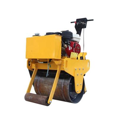 China Construction worksÂ   Walk-Behind Mini Road Asphalt Roller Compactor Single Drum Vibratory Road Roller for sale