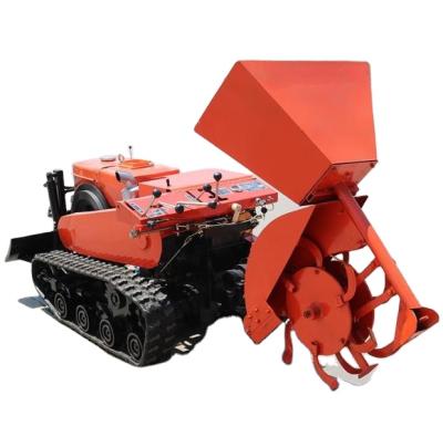 China Rearing Electric Crawler Agriculture Machinery Rotary Tractor Tiller Inter Cultivator for sale