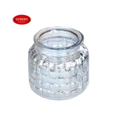 China Round Shape Crystal Home Decoration Clear Flower Minimalist Luxury Glass Vase for sale