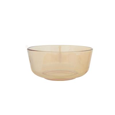 China Freshness Preservation Home Use Food Container High Borosilicate Glass Heat Resistant Glass Salad Bowl for sale