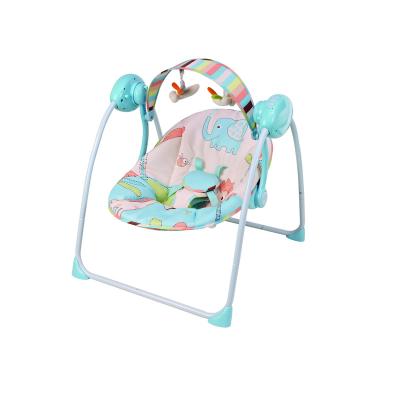 China 0-6months Baby Electric Swing Infant Bouncer, Toddler Seat Chair Rocker Cradle with 12 Soft Melodies 6 Swinging Speed ​​(TY008-1) for sale