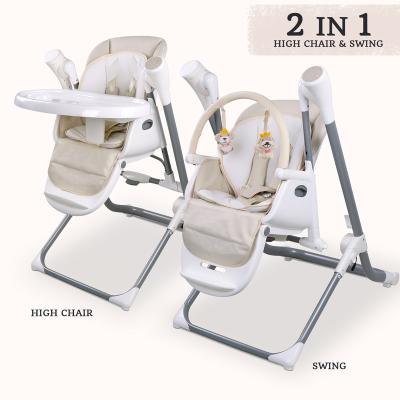 China Umpire Chair and Swing 2 in 1 Height Adjustable Baby Umpire Chair Booster Seat for Babies and Toddlers with Reclining Seat&dadjustable Footrest (TY868) for sale