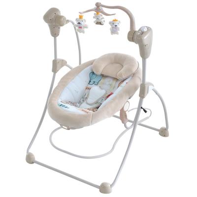 China Hot Selling Cotton Baby 2 in1 Rocking Chair With 3 Speed ​​Vibration Box for sale