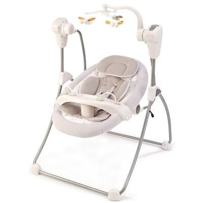 China New modern designed baby cradle swing with mp3 function and remote controller for sale