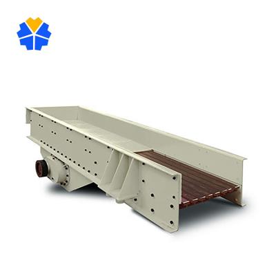 China Screen Material Feeding High Wear Resistant Mining Used Grayish Vibrating Feeder Small Stone Feeder For Sale Vibrating Feeders for sale