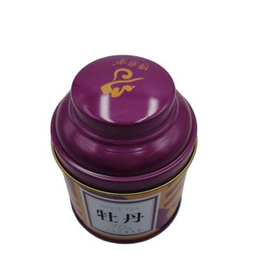 China Food Good Quality Small Metal Saffron Tea Tin Box For Coffee for sale