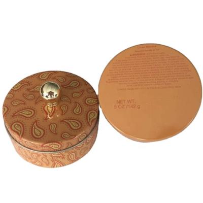 China Gift & Sale Gift Tin Craft Cosmetic Empty Candle Tin Box Shenzhen Manufacturer For Candle for sale