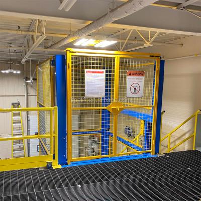 China Industrial Electric Freight Elevator Warehouse 1000kg Cargo Lift Price for sale