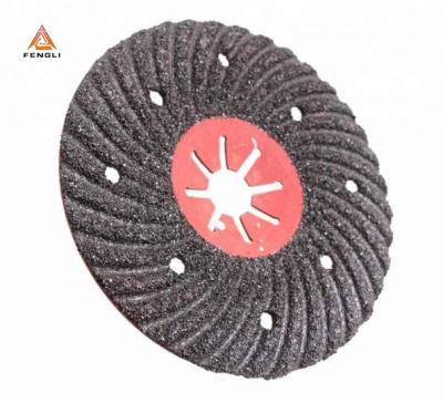 China 100 x 16mm X 60g Semi-Wire Outdoor Polishing Disc for sale