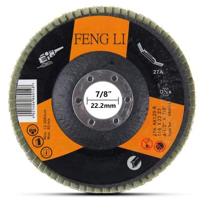 China High performance surface polishing aluminum oxide with abrasive for extended disc life while also offering an aggressive cut fin disc for sale