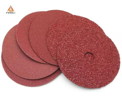 China Durable Aluminum Oxide Fiber Abrasive Disc for Grinding for sale