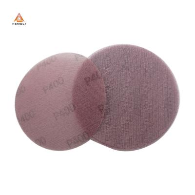 China Durable 150mm Net Screen Abrasive Dustless Sanding Disc For Wood And Car for sale