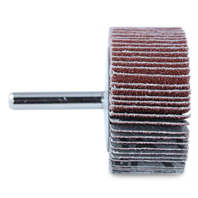 China Flap Surface Polishing Wheel, 1 x 1/4 Inch Leg Mounted Flap Wheels 80 Grit Aluminum Oxide Abrasive Flap Grinding Wheels for sale