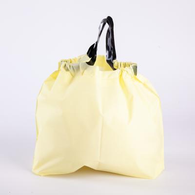 China BIODEGRADABLE Eco Friendly Frosted Plastic EVA Drawstring Pet Waste Waste Bag for sale