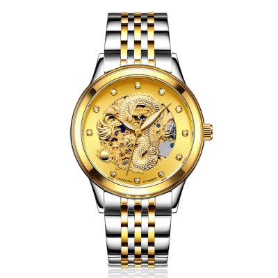 China Low Moq Water Resistant Skeleton Watch For Men Automatic Ultra Luxury Dropship Mechanical Men's Watch Men's Movement Watches Coin for sale