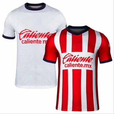 China Shirts & Main 2022 2023 Chivas De Guadalajara Kids Soccer Camisetas Club Soccer Shirts Thailand Away White Mens Tank Tops 22 23 for sale