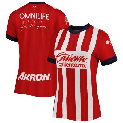 China Shirts & Tops Womens Tank Tops In Store Wholesale Chivas De Guadalajara 2022 Women's Home Women Football Tank Top 22/23 Girl Football Shirts for sale