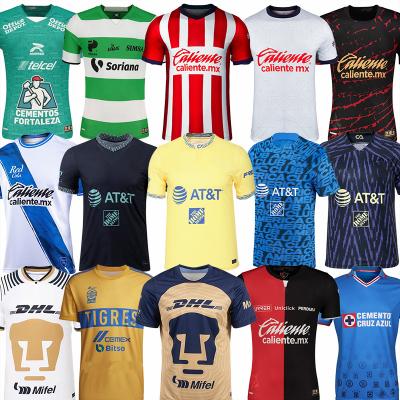 China Shirts & Full New 22/23 2023 America Club Men's Soccer Shirt Santos NAUL TIGRES UNAM Xolos Club Mexico Chivas Tijuana LEON 2022 Soccer Jersey for sale