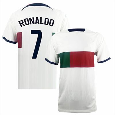 China Shirts & Top New Arrived RONALDO Soccer Jerseys Portugal Edition 2022 2023 World Cup Finals Uniform National Team Kits Football Shirts for sale