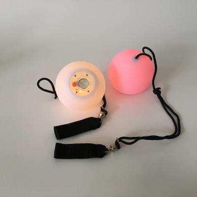 China Sports Toys SUNRAISE Programmable LED 78mm Professional Juggling Balls Led POI for sale