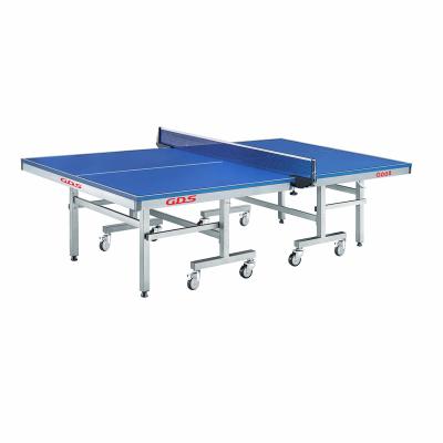 China Including Net 25MM Mail ITTF Professional Approved Table Tennis Table Folding Tournament Pingpong for sale