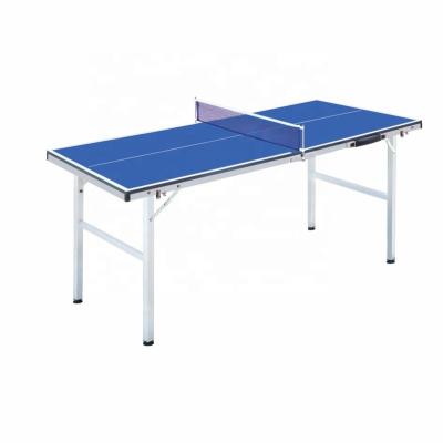 China Best Selling Portable Folding Ping Pong Table Latest Design Foldable Sports Table Mini Table Indoor Tennis Table Set For Kids for sale