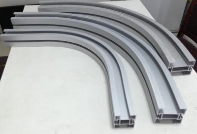 China Aluminium corner tracks for bevel conveyor system chains series R500 cuver tracks hot sale factory supplied for sale