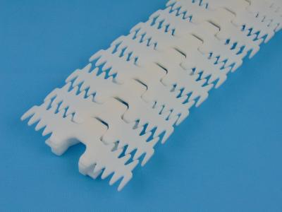 China FLEXIBLE CONVEYOR CHAINS XL146 WHITE COLOR MATERIALS ACETAL POM PLAIN CHAINS FOR BEVERAGE INDUSTRIAL for sale