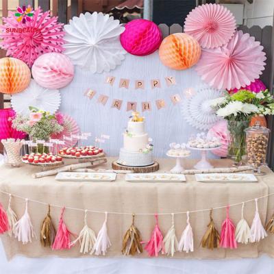 China Birthday Party Decoration Birthday Party Suppliers Decorations Hanging Banner for Kids Happy Birthday Party for sale